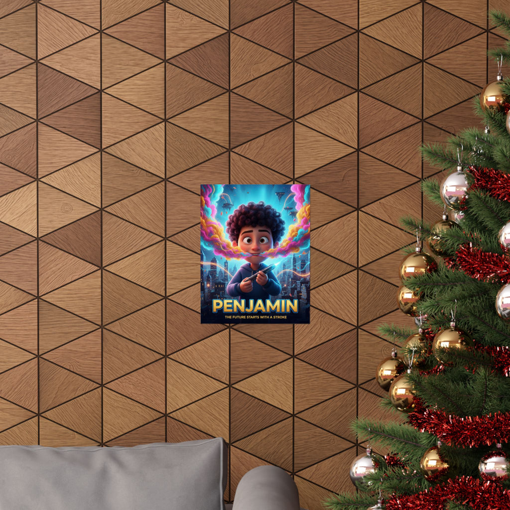 Matte Vertical Poster — "Penjamin" Movie Art Print