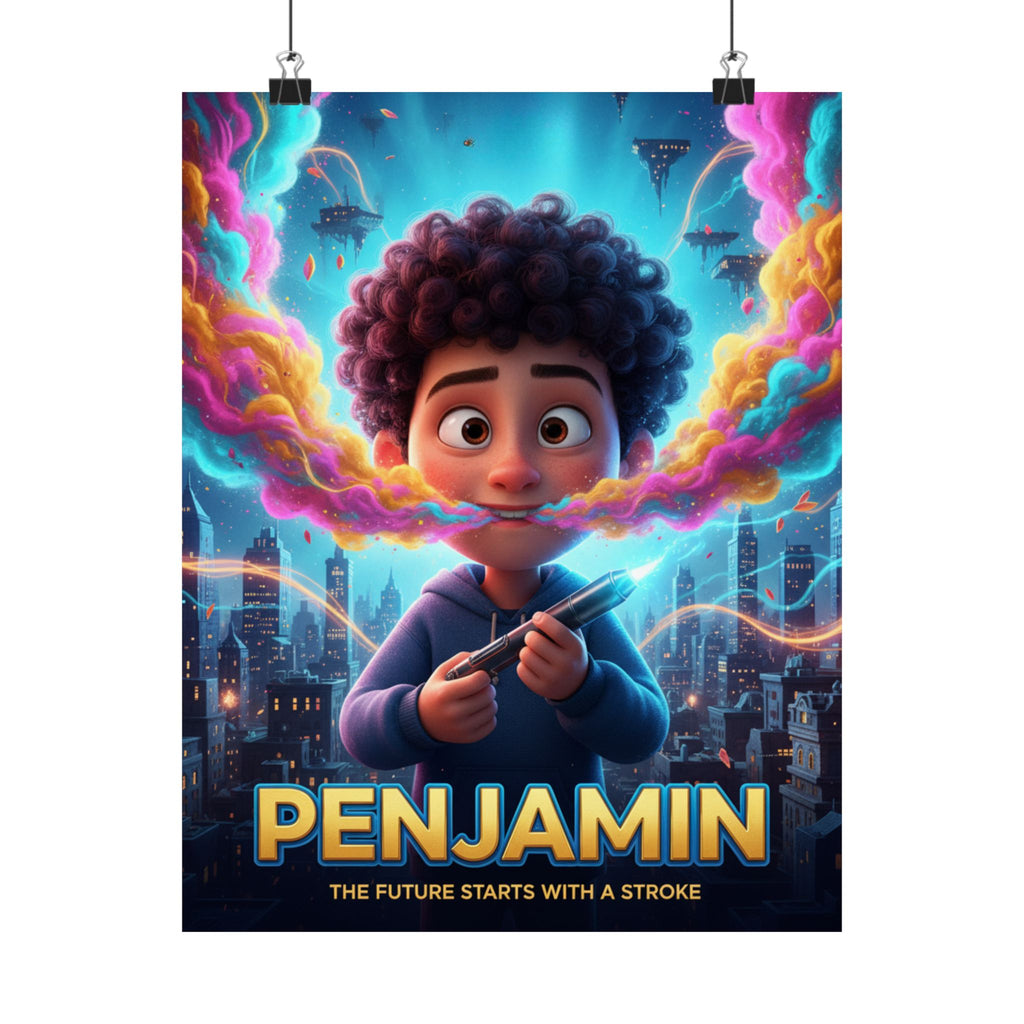 Matte Vertical Poster — "Penjamin" Movie Art Print
