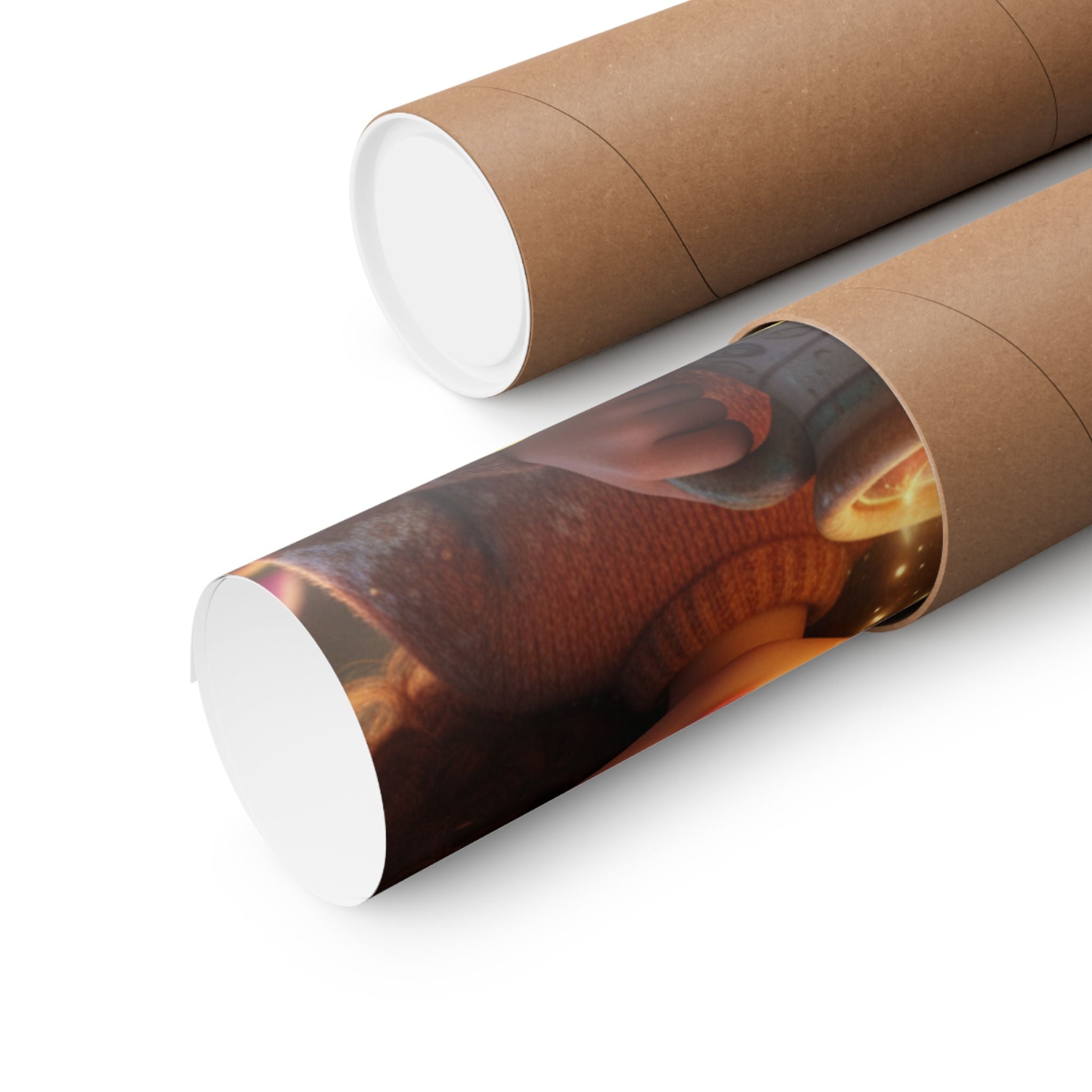 Matte Poster — "Two Girls One Cup: A Taste of Adventure" Decorative Wall Art